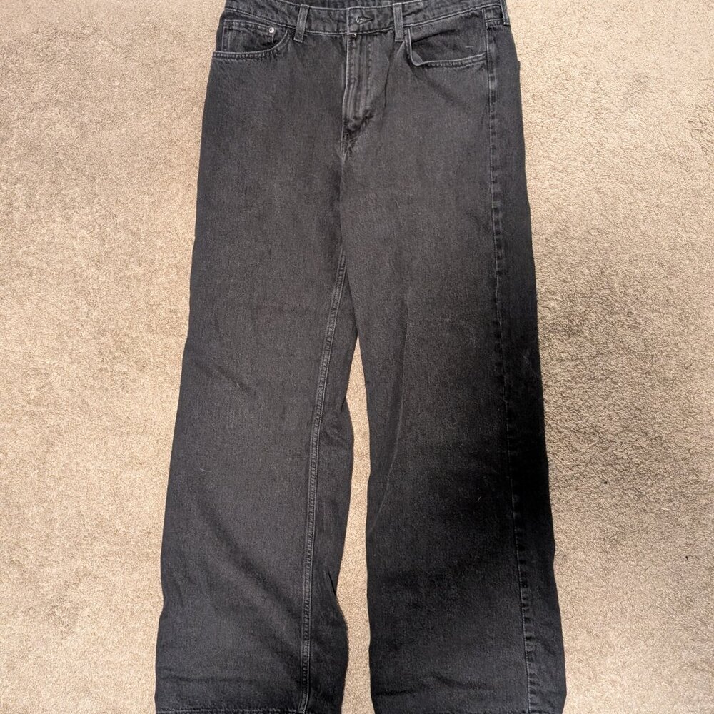 &Denim Black Jeans